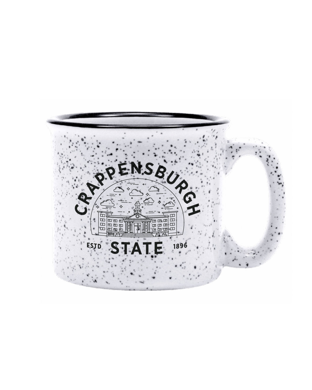 Cappuccino Star Mug (White) - Dazbog Coffee
