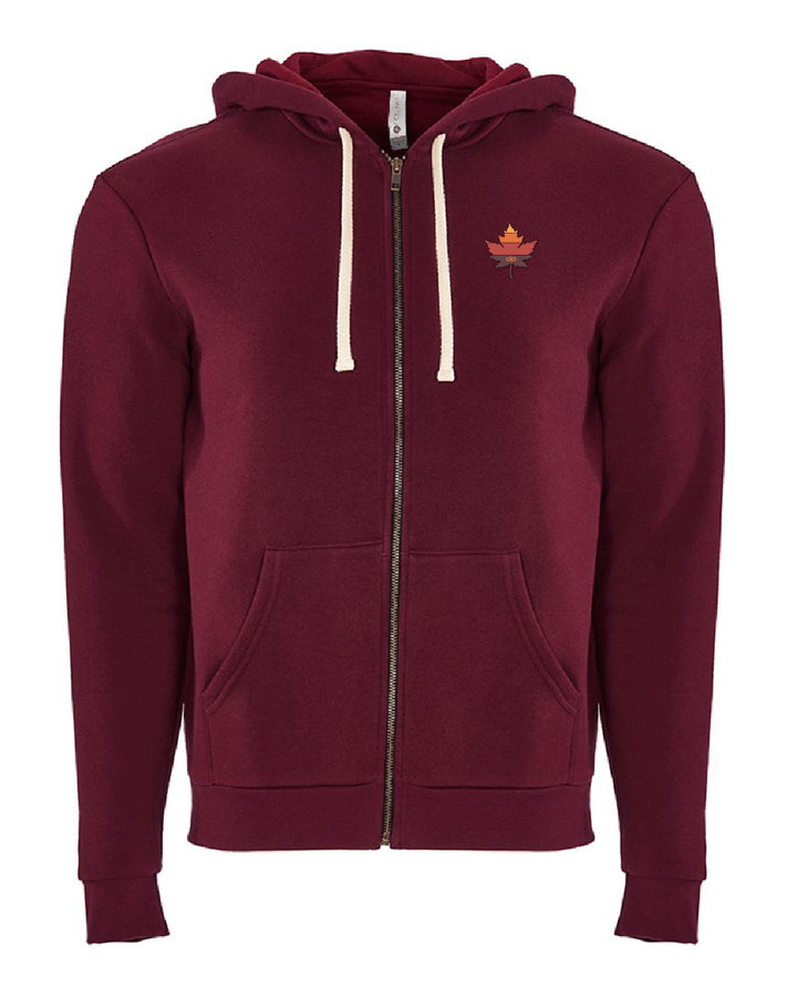 DP Full Zip Fall Foliage Hooded Sweatshirt