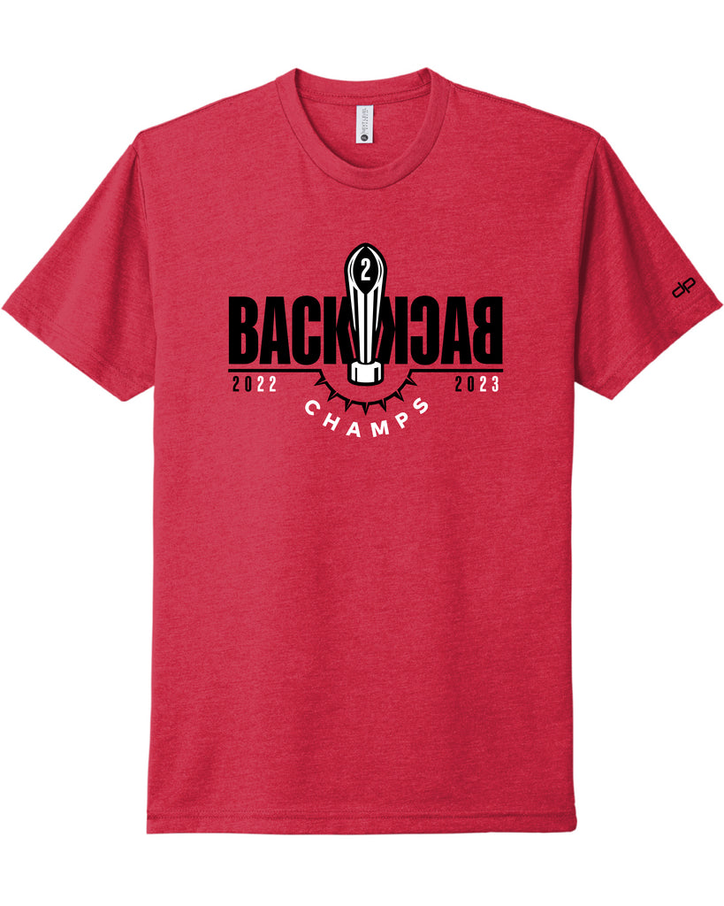 Back 2 Back Champs T Shirt Official Dan Patrick Show Merch The Dan Patrick Show Merchandise