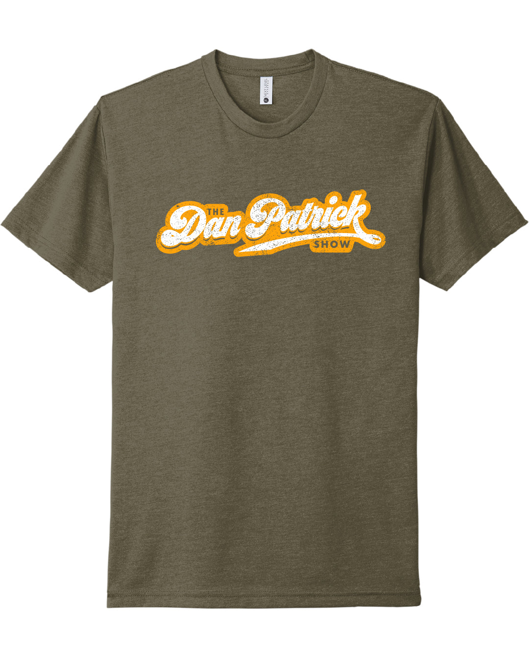 Dan Patrick Logo Military Green T-Shirt