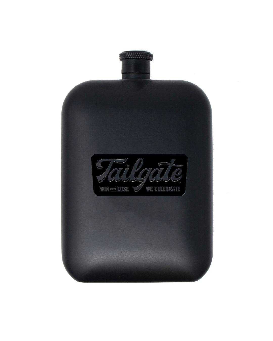 Tailgate Flask and Coaster Set